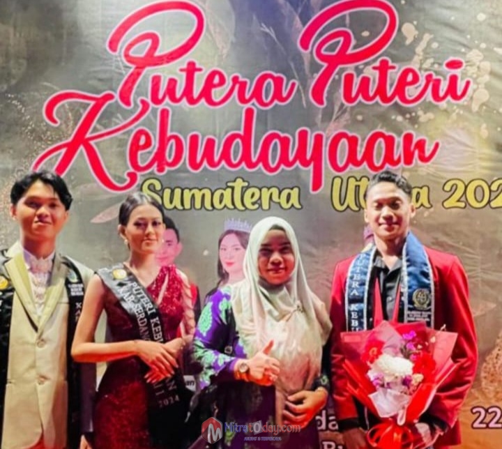 Putera Sergai Torehkan Prestasi di Ajang Putera Puteri Kebudayaan Sumut&nbsp;2024