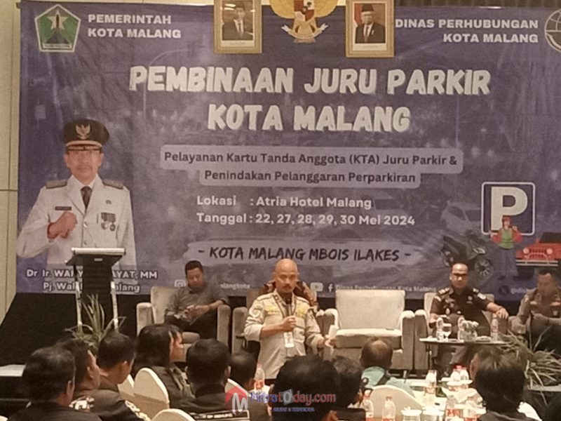 Dishub Kota Malang Selenggarakan Penyuluhan Kepada Para Jukir Kota&nbsp;Malang