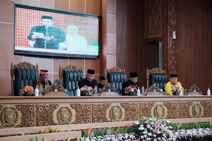 DPRD Kota Depok Gelar Rapat Paripurna Peringatan Hari Jadi Ke-25 Kota&nbsp;Depok