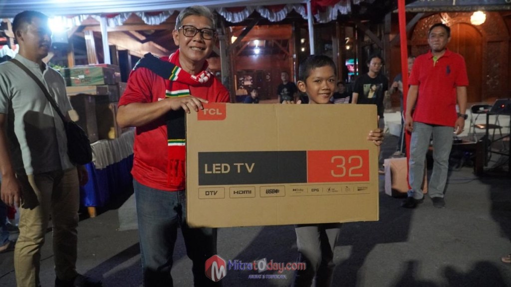 Nobar Timnas U23 di Balai Kota Tegal, Pemkot Sediakan Doorprize TV Hingga Sepeda