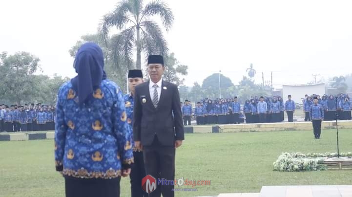 Peringatan Hari Lahir Pancasila Kota Prabumulih Berjalan Khidmat