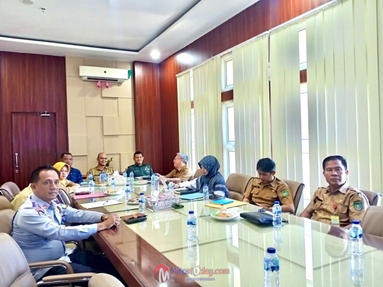 Rapat Virtual Langkah Konkret Pengendalian Inflasi Kota Prabumulih Tahun 2024