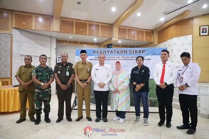 Pemerintah Kabupaten Tanjung Jabung Barat Komitmen Dalam Memerangi&nbsp;Narkoba