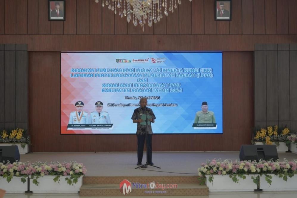 Bupati Asahan Ikuti Pemutakhiran IKK&nbsp;LPPD