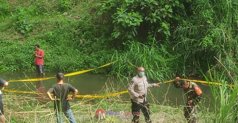 Jasad Bayi Dalam Tas Hitam Ditemukan Pencari Ikan di Sungai Blitar