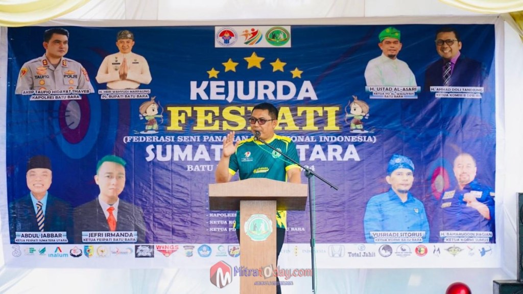 Pj Bupati Batu Bara Buka Kejurda Fespati