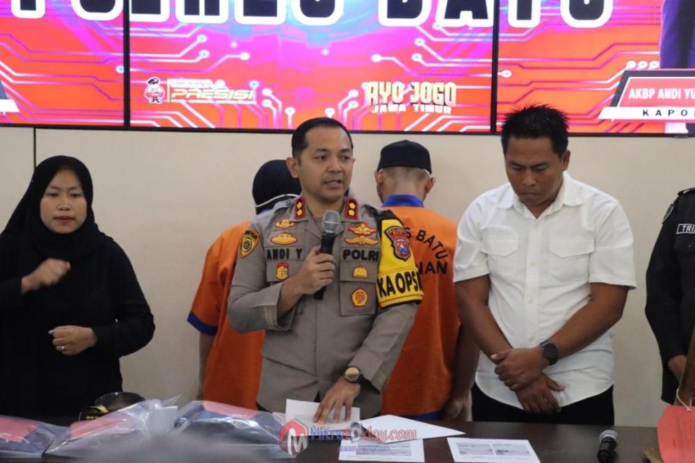 Polres Batu Amankan Dua Sejoli Ngantang Terduga Pelaku&nbsp;Aborsi