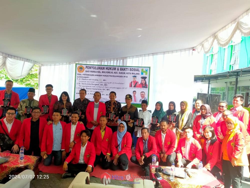 Klinik Syifa Husada dan Mahasiswa DIH43 Untag Surabaya Berikan Penyuluhan Hukum dan Bakti Sosial Bagi Warga Mulyorejo