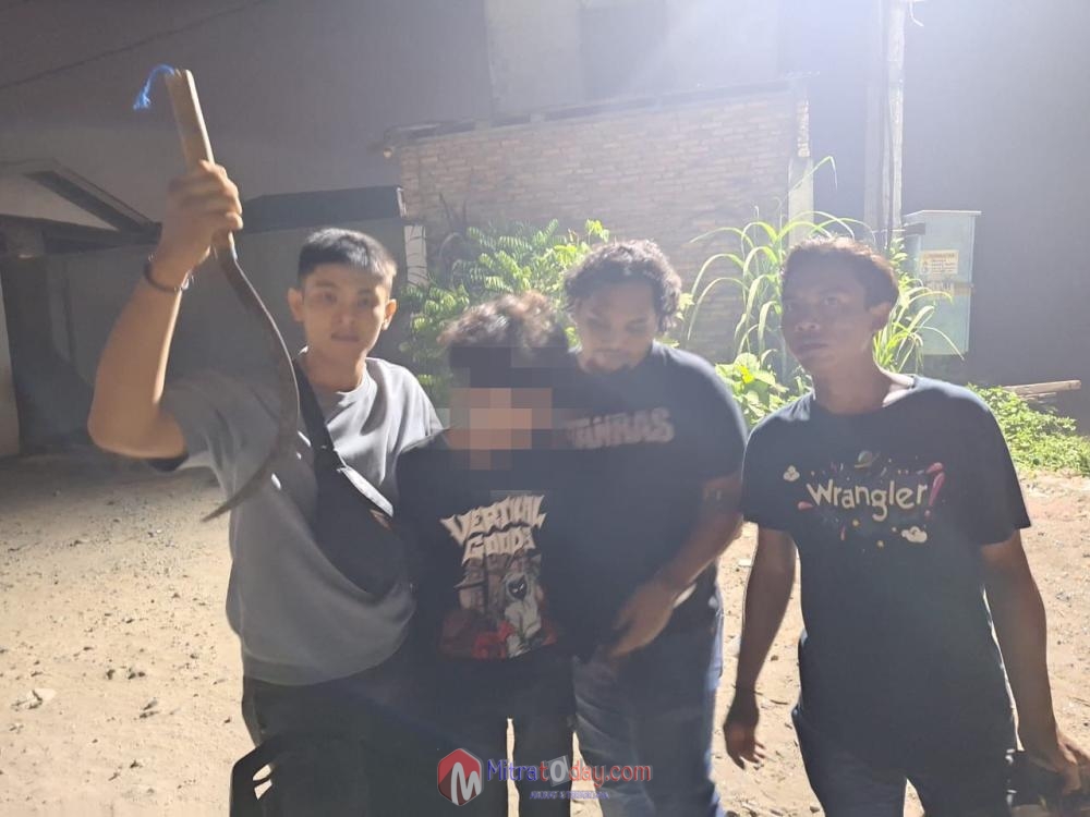 Polres Asahan Mengamankan 32 Orang Geng Motor Yang Hendak Tawuran