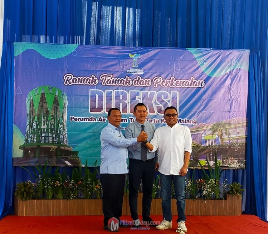 Dirut Perumda Tugu Tirta Jalin Sinergitas Bersama Perumda Tirta Kanjuruhan dan Perumdam Among Tirto