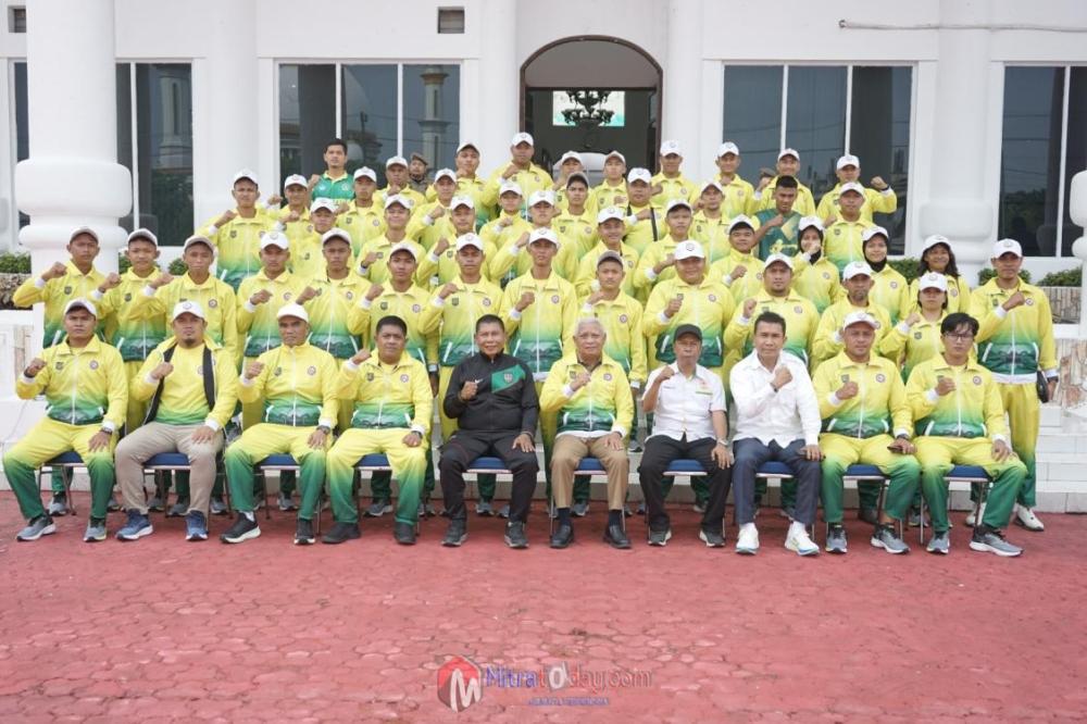 31 Atlet Popprovsu Dilepas Bupati Asahan