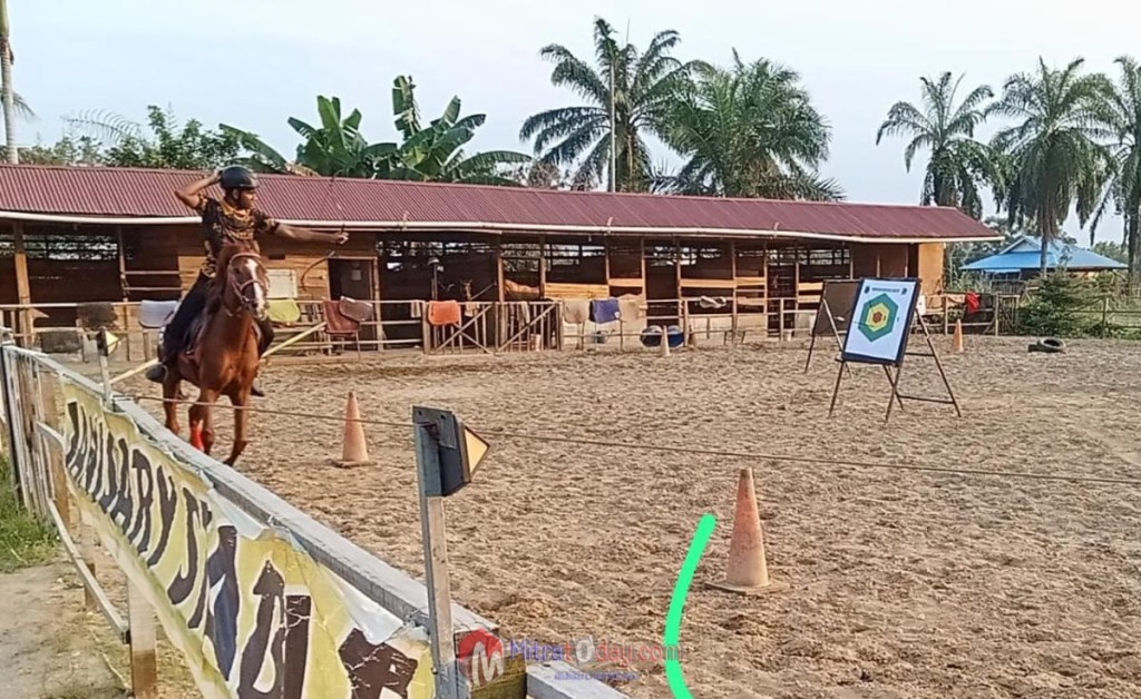 Pordasi Aceh Tamiang Gembleng Atlet Memanah Berkuda Hadapi PON&nbsp;Aceh-Sumut