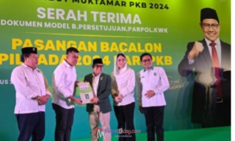Ibin – Elim Sudah Dapat Mendaftarkan Ke KPU Kota Blitar Resmi Dapat Rekom PKB