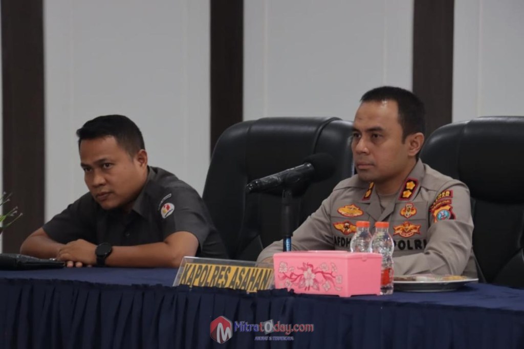 Kapolres Asahan AKBP Afdhal Junaidi, Memimpin Pelaksanaan Latihan Pra Operasi Mantap Praja Toba 2024 Polres&nbsp;Asahan
