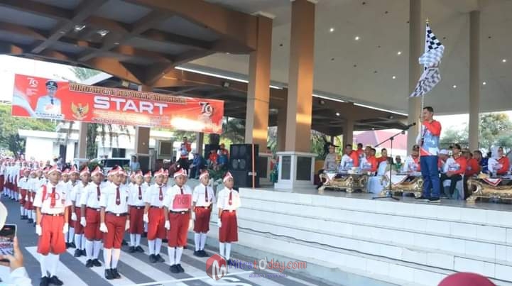 Lomba Gerak Jalan Kota Prabumulih Digelar Selama 2&nbsp;Hari