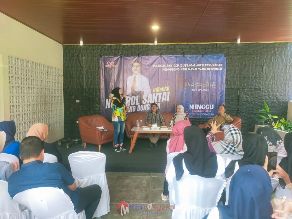 Gen Z Milenial Gelar Ngobrol Santai Bareng Bung Ton (BACABUP) di Kiyo&nbsp;Time