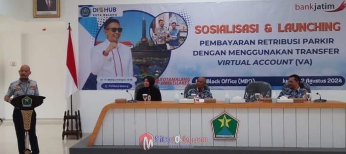Dishub Kota Malang Launching 51 Titik Pembayaran Jukir Via Transfer&nbsp;VA