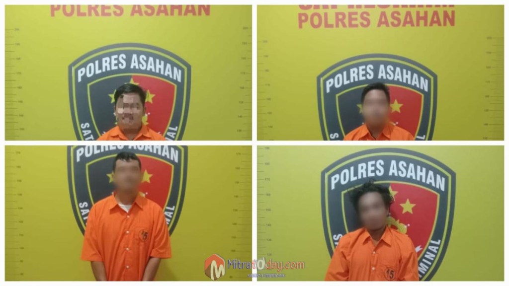 SatReskrim Polres Asahan Berhasil Melakukan Pengungkapan Kasus Tindak Pidana Pencurian Pembobolan&nbsp;Rumah
