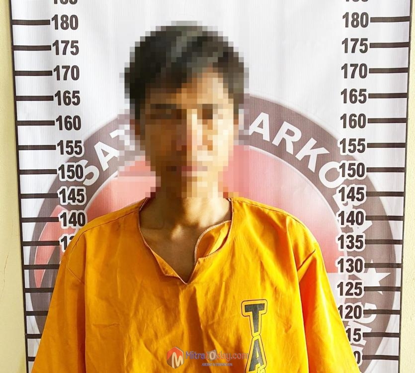 Gasak Narkoba di Bakung Rahayu, Polres Tulang Bawang Tangkap Bandar Sabu Yang Merupakan&nbsp;Residivis