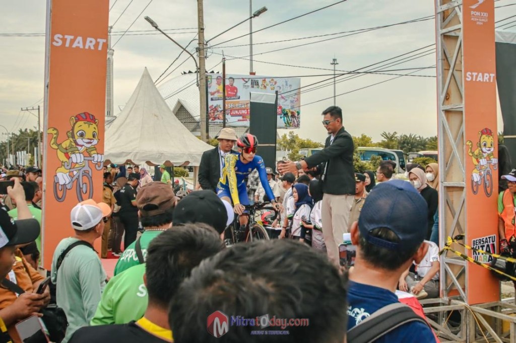 Polres Serdang Bedagai Pastikan Keamanan dan Kelancaran Keberlangsungan Cabang Olahraga Balap Sepeda pada PON ke-21 Aceh-Sumatera Utara&nbsp;2024