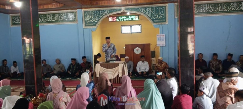 Hadiri Undangan Maulid Nabi Muhammad SAW, Sabar AS Disambut Ratusan Masyarakat Kampung Huraba Cubadak&nbsp;Tengah